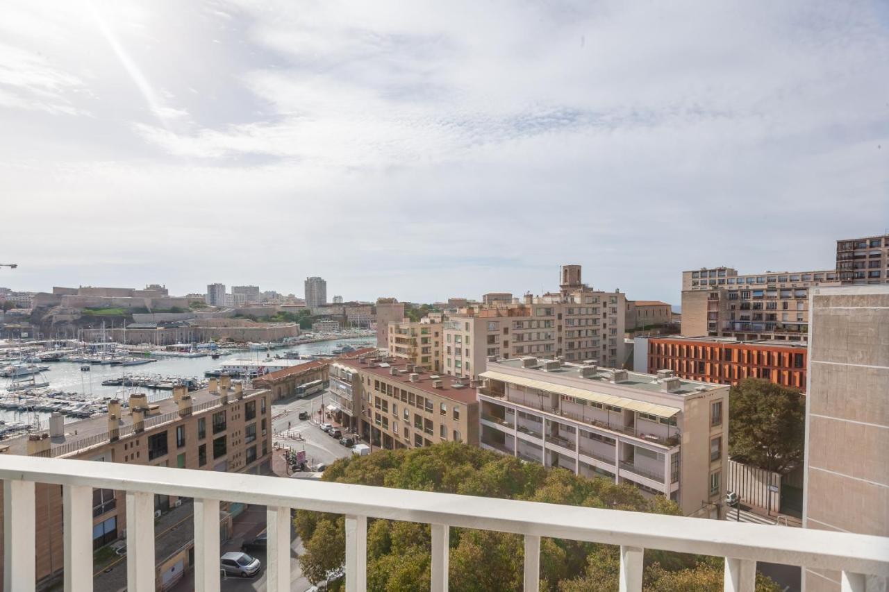 Le Saint Jean - Appt Avec Vue Sur Lentree Du Vieux Port Apartment Marseille Exterior photo