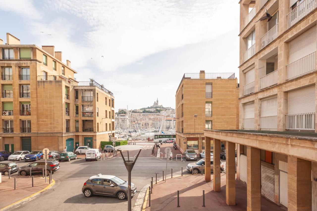 Le Saint Jean - Appt Avec Vue Sur Lentree Du Vieux Port Apartment Marseille Exterior photo